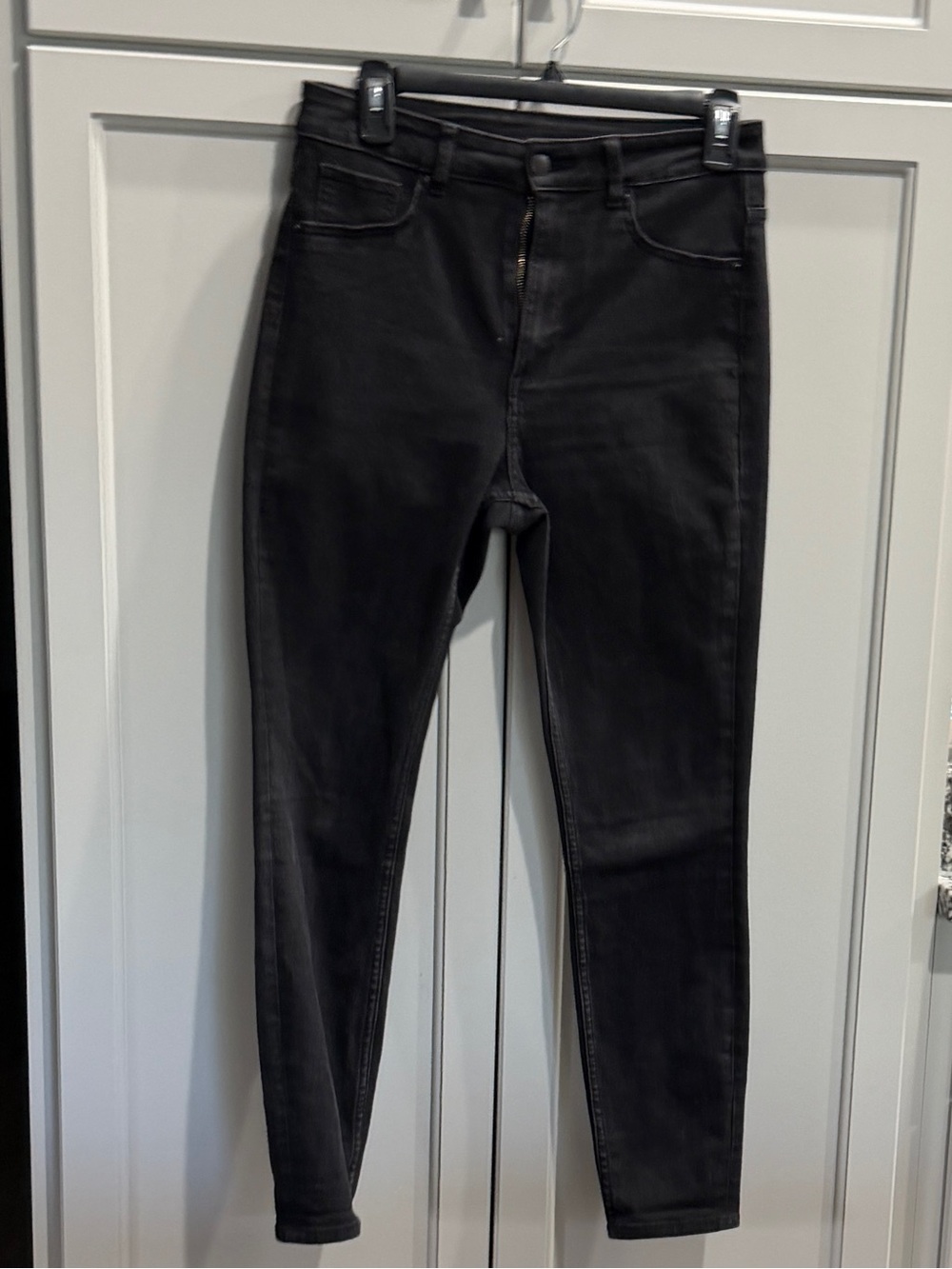 H&M Black Skinny High-Waist Jeans